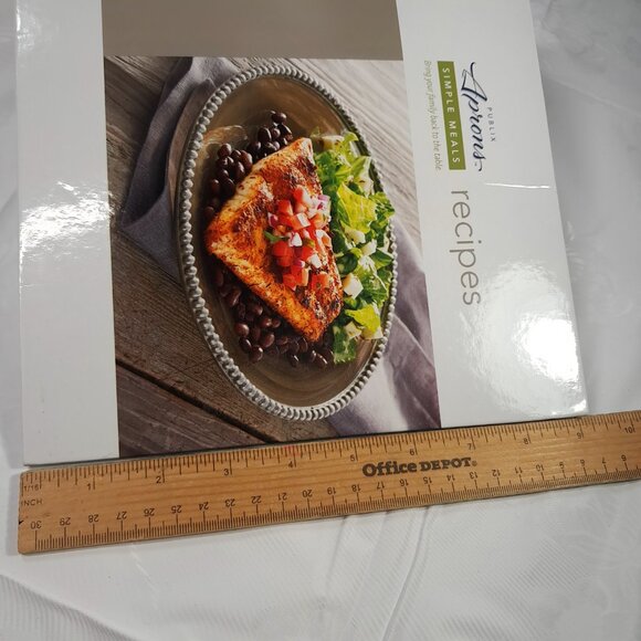 Publix Aprons Simple Meals Binder Cookbook binder Recipes Cards cook book - Picture 7 of 13